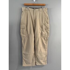 Duluth‎ Trading Co. Nylon Cargo Pants Mens Large L 30 Hiking Outdoor Tan